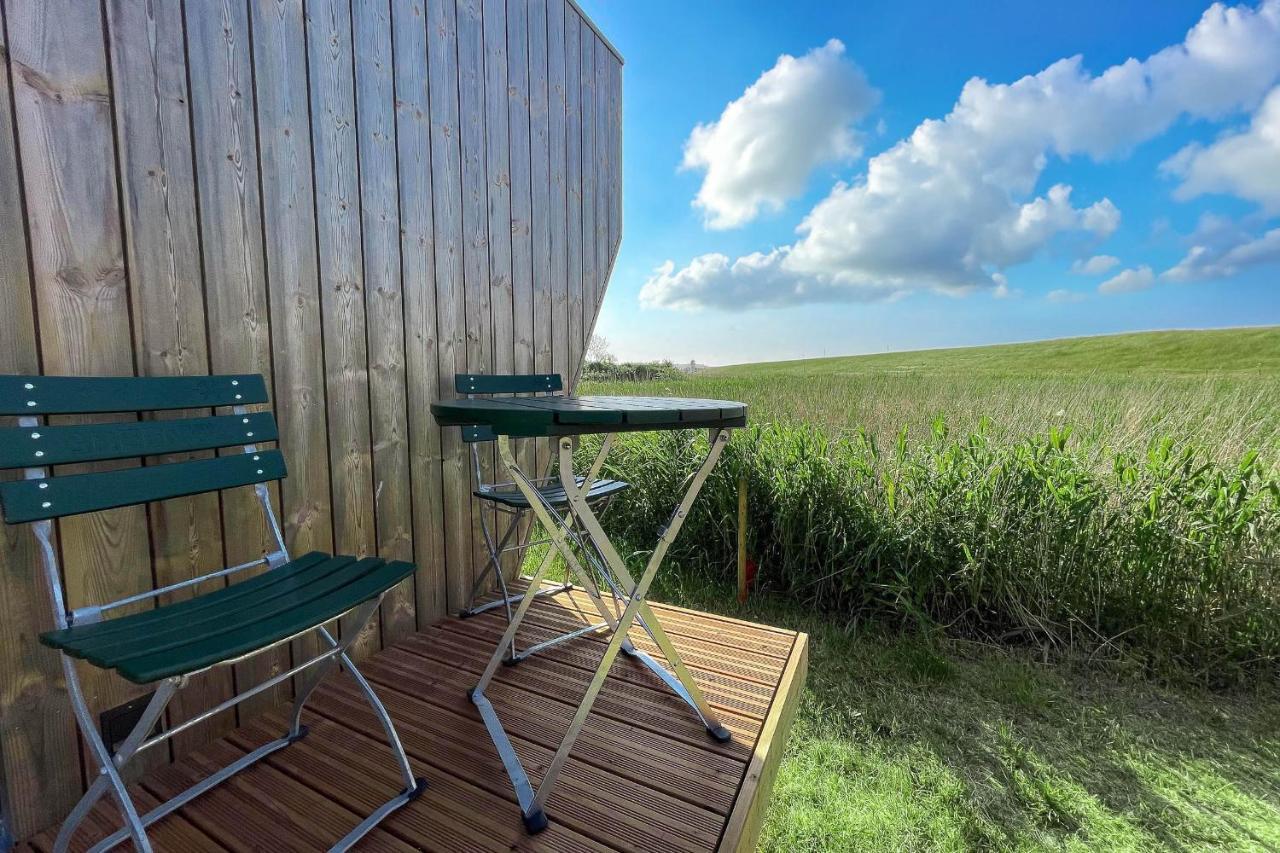 Sleep Space 4 - Green Tiny Spot Cuxhaven Altenbruch ภายนอก รูปภาพ