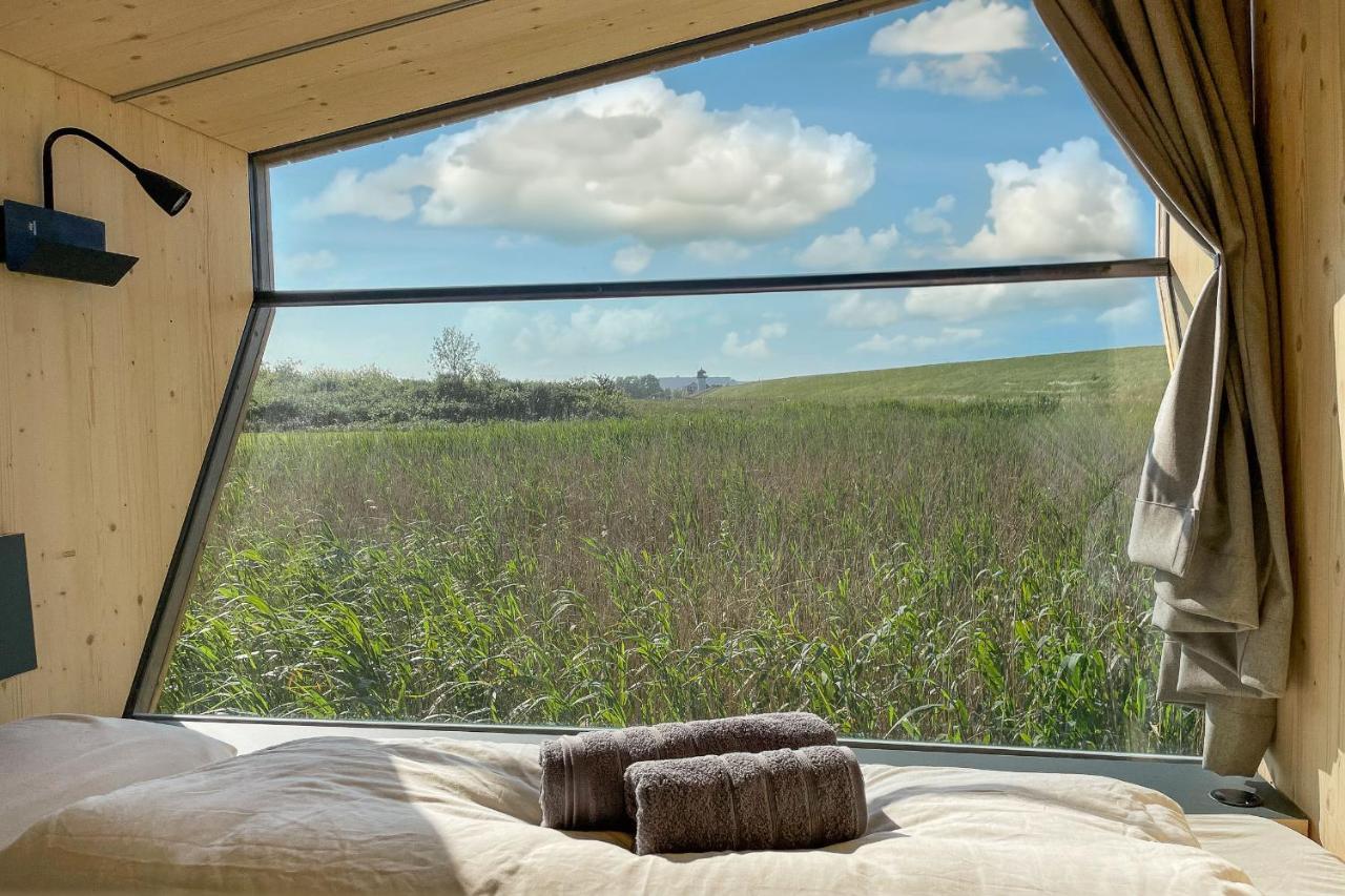 Sleep Space 4 - Green Tiny Spot Cuxhaven Altenbruch ภายนอก รูปภาพ