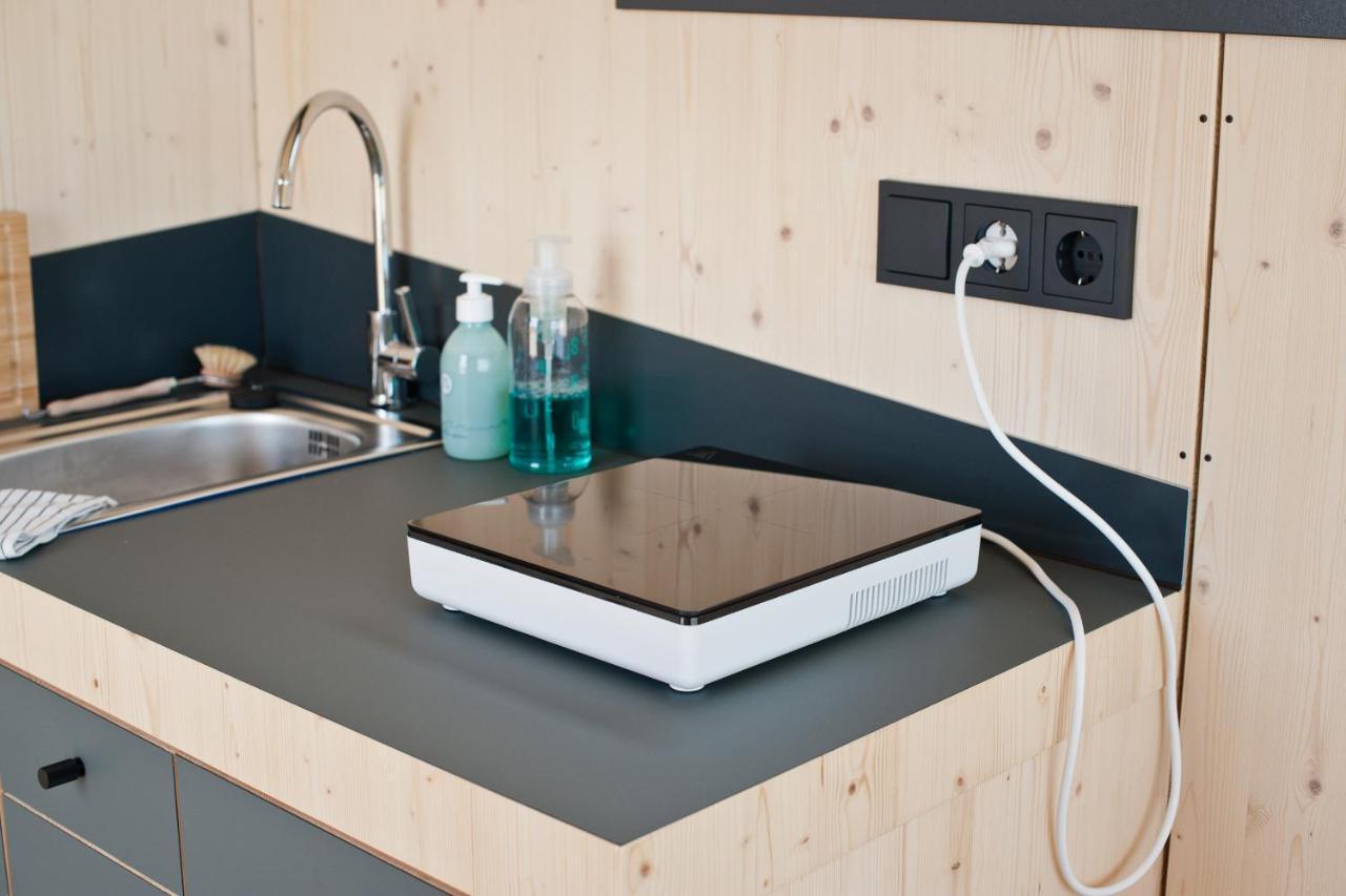 Sleep Space 4 - Green Tiny Spot Cuxhaven Altenbruch ภายนอก รูปภาพ