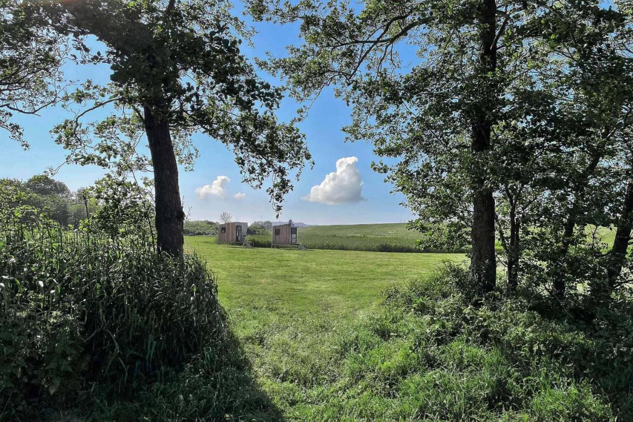 Sleep Space 4 - Green Tiny Spot Cuxhaven Altenbruch ภายนอก รูปภาพ